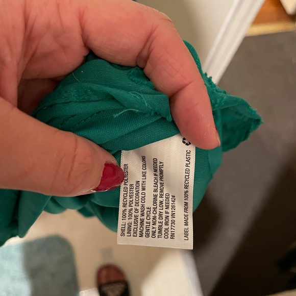 Green party dress NWT L - Picture 9 of 9